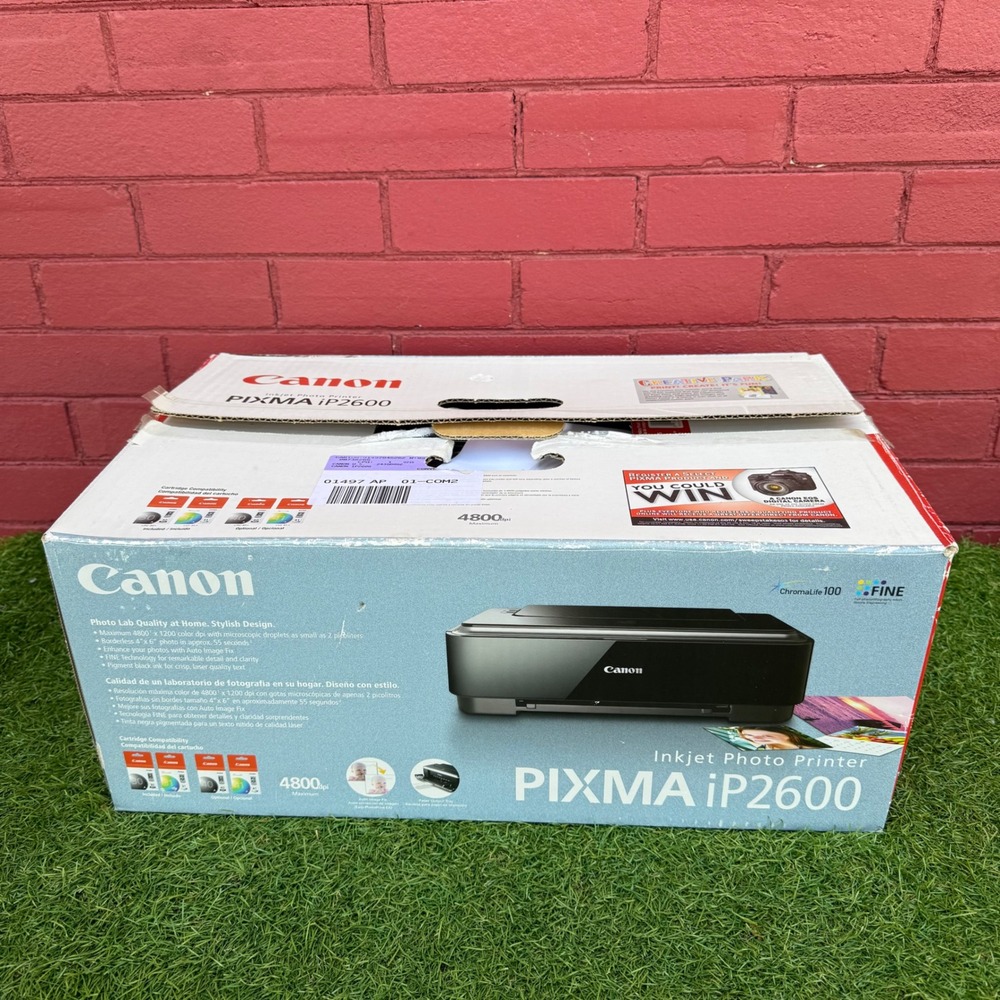 Canon PIXMA iP2600 Inkjet Photo Printer‎
